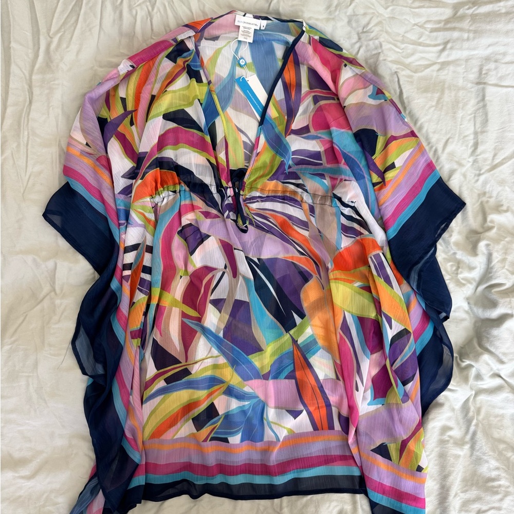 Rainbow Pattern Swimsuit Cover Up
